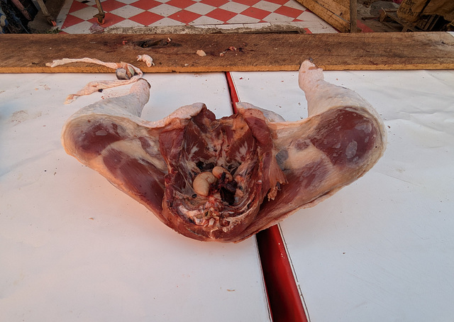 Morceau de viande à saveur marocaine