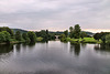 Die Ruhr von der Stauwehrbrücke aus (Hattingen) / 13.07.2023