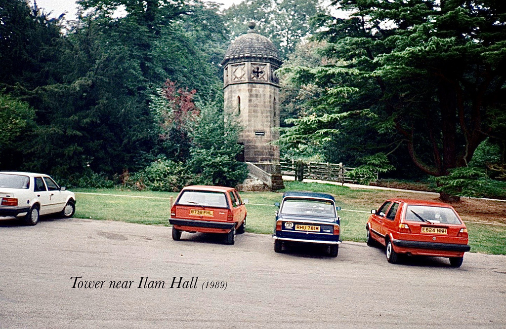 Tower near Ilam Hall (Scan from 1989)