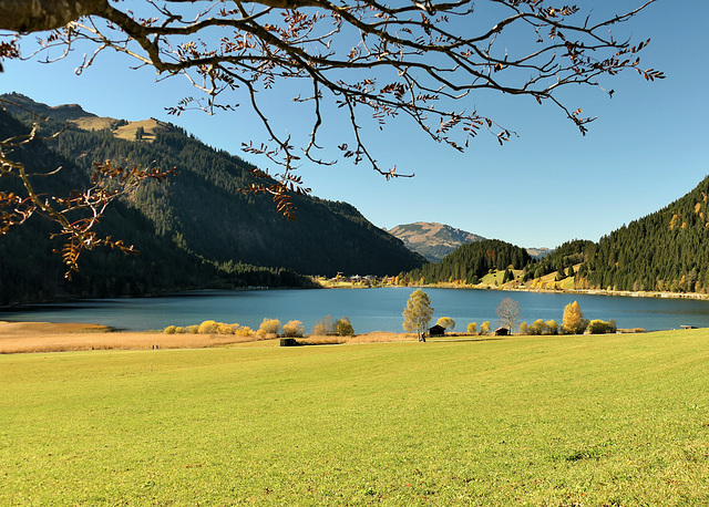 Der Haldensee im Tannheimertal  (2 pips)