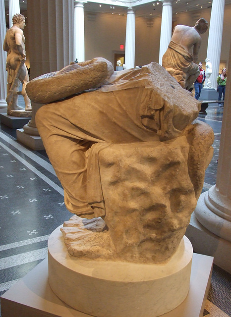 Lower Part of a Marble Statue of Hygieia in the Metropolitan Museum of Art, January 2012