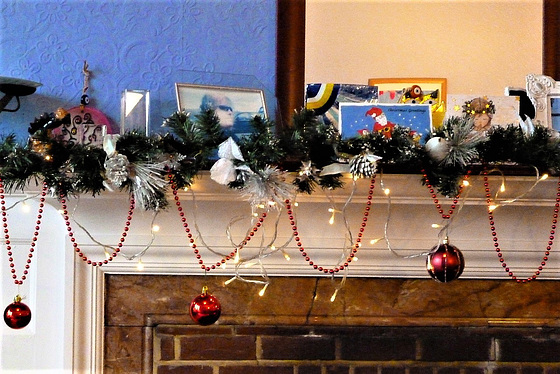 There are lights already on my mantlepiece