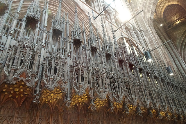 Carvings Of The Chester Cathedral Choir