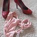 Photographed As Found - Red And Pink