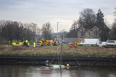 Construction of the New Riverside Path