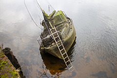 Yacht and Ladder