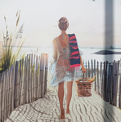 Zoé à la plage... Zoé à la plage...