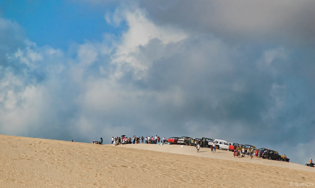 so ist's meistens - bei den "Weissen Dünen" bei Mui Né (© Buelipix)