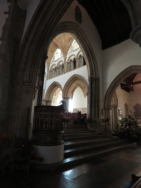 hythe church, kent, c13 chancel  (41)