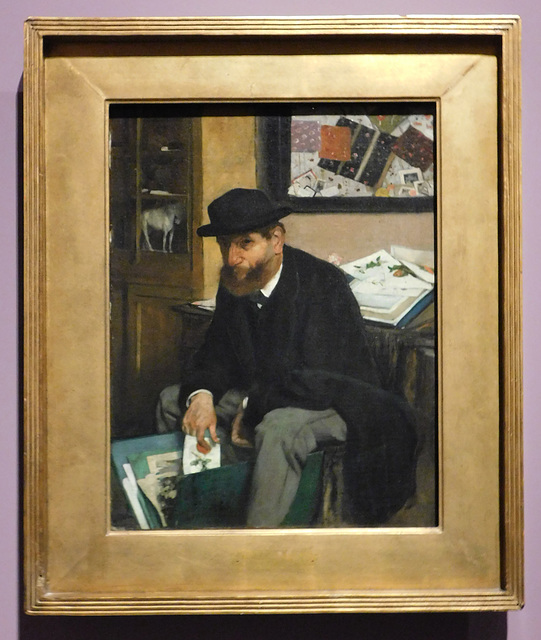Collector of Prints by Degas in the Metropolitan Museum of Art, December 2023