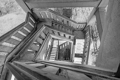 Ausichtsturm Ebersberg ++ Tower stairs