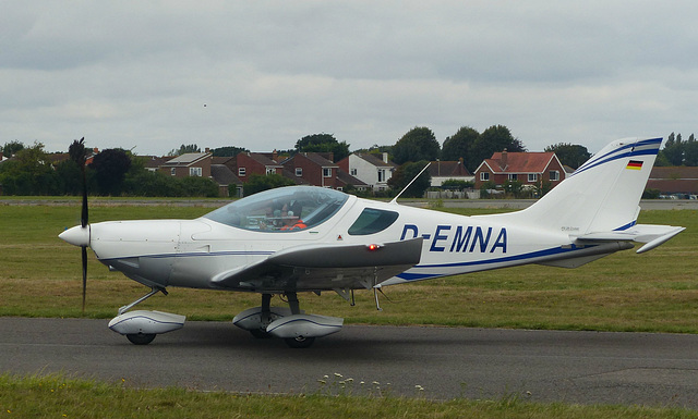 D-EMNA at Solent Airport - 15 August 2018