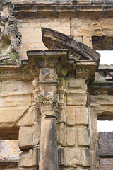Detail of Doorcase, Bolsover Castle, Derbyshire
