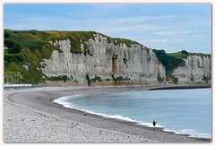 Plage à Yport
