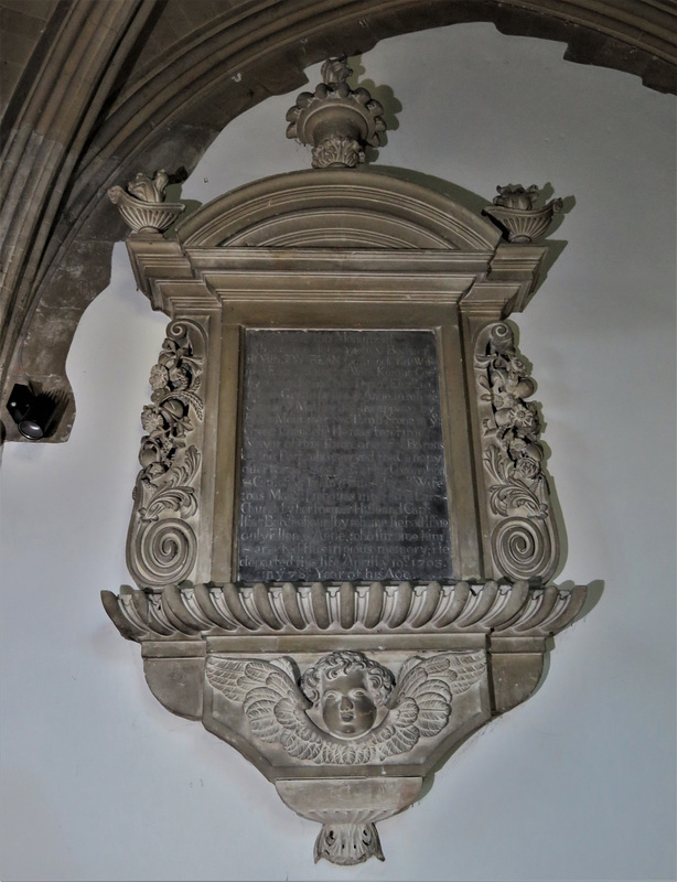 hythe church, kent, c18 tomb of robinson bean +1703 (36)