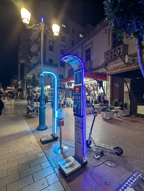 Trottinette, balance et gommes ballounes