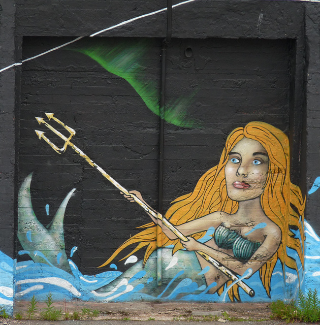 Section of Mural, Harstad Quayside