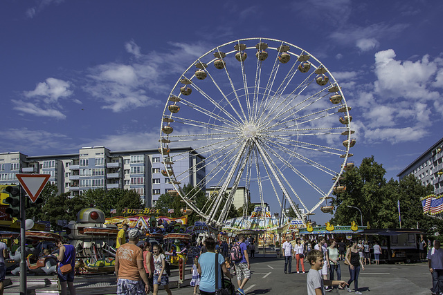 Auf dem Chemnitzer Stadtfest