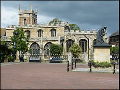 church and war memorial