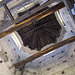 Turin from the top of the bell tower of the St. John Baptist Cathedral - Look up, towards the dome of the bell tower
