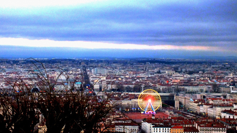 Vue d'ensemble de Lyon.
