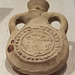 Ampulla with St. Menas in the Princeton University Art Museum, April 2017