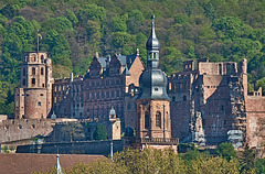 Heidelbergs ruiniertes Schloss