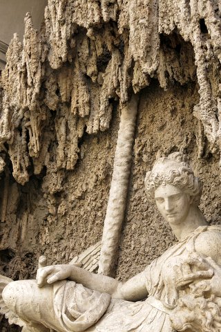 A Rome (Italie), le carrefour des Quatre Fontaines = le Quattro Fontane