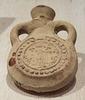 Ampulla with St. Menas in the Princeton University Art Museum, April 2017