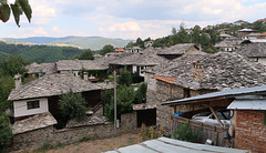 Scale-pattern slate roofs