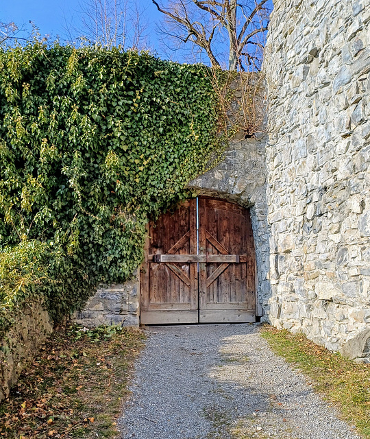 Tor zur Ruine Jagdberg