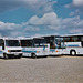 Neal’s Travel coaches at Isleham – 22 Feb 1998 (380-8)