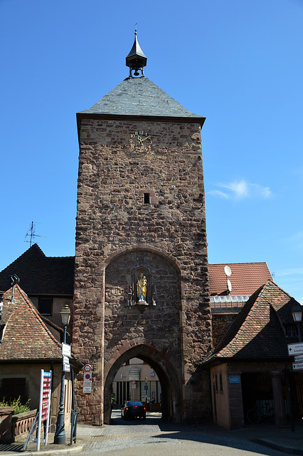 Der Schmiedeturm in Molsheim ( altes Stadttor )