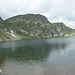 Bulgaria, View from the South to the Kidney Lake (2282m) in the Circus of "Seven Rila Lakes"