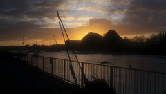 Sunrise on the River Leven