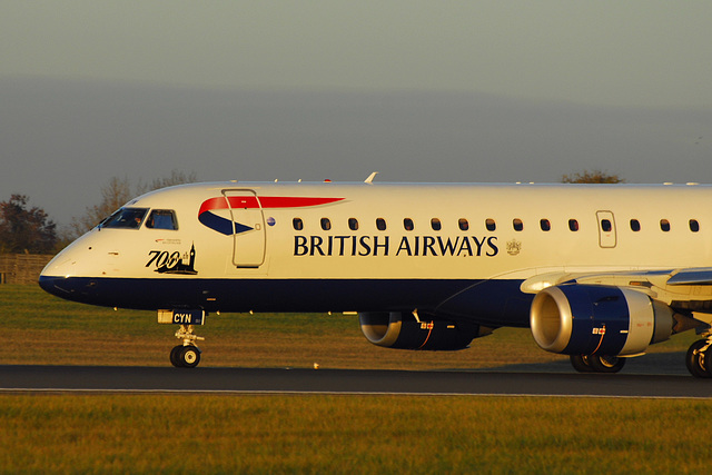 G-LCYN EMB-190 BA Cityflyer