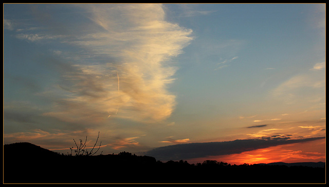 crépuscule agité