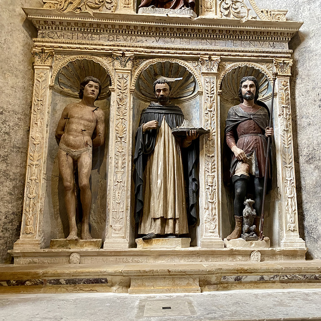 Verona 2021 – Verona 2021 – Sant'Anastasia –  – Saints Sebastian, Peter of Verona and Roch