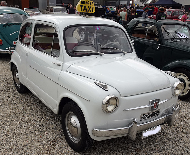 Kleinsttaxi Fiat 600 Jahrgang 1959