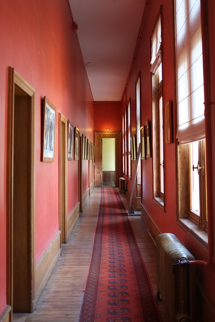 Couloir du château de Brézé