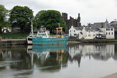 Kirkcudbright Harbour and MacLellan's  Castle