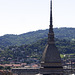 Turin from the top of the bell tower of the St. John Baptist Cathedral - The Mole Antonelliana, a symbol of the city