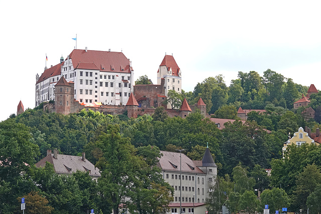 Burg Trausnitz - once the center of Bavaria (Duke of B...)                                                                       et