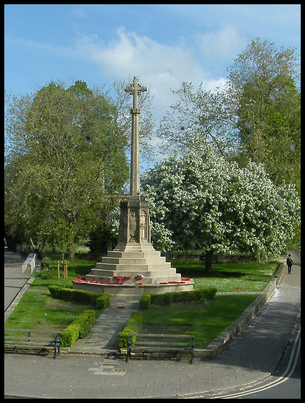 memorial in spring