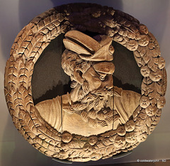 Stirling Head, carved in oak