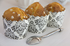 Muffins aux perles de sucre