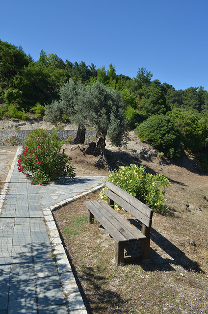 Rhodes, The Park near the Monastery of Kalopetras