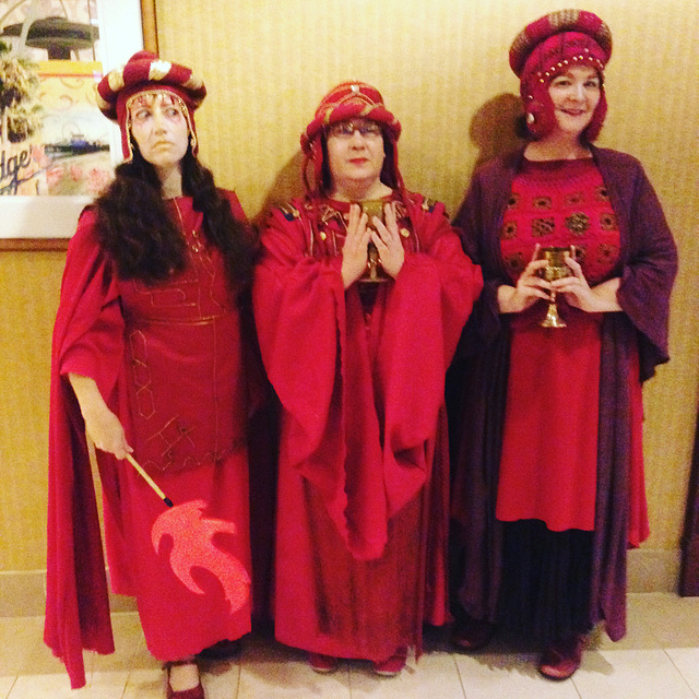 Sisterhood of Karn cosplay at Gally