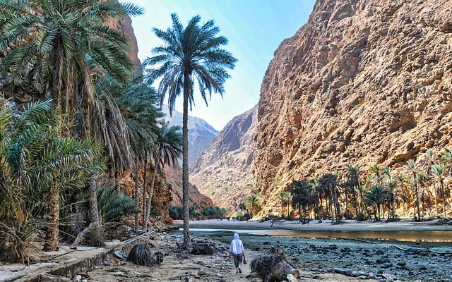 Wadi Shab Muscat Oman 3rd December 2011