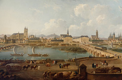 "Vue panoramique de Tours" (Pierre-Antoine Demachy - 1787)